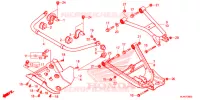 TRIANGLES   BARRE ANTI ROULIS pour Honda PIONEER 1000 M5 LIMITED EDITION SILVER de 2019