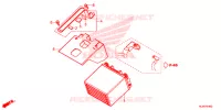 BATTERIE pour Honda PIONEER 1000 M5 BASE de 2019