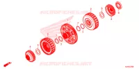 EMBRAYAGE pour Honda PIONEER 1000 M5 BASE de 2019