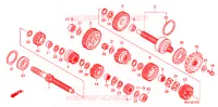 BOITE DE VITESSES pour Honda CB 1100 ABS de 2013