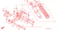 AMORTISSEUR ARRIERE pour Honda NS 50 F de 1987