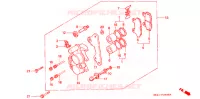 ETRIER DE FREIN AVANT pour Honda NS 50 F de 1987