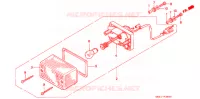 FEU ARRIERE pour Honda NS 50 F de 1987