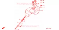 RESERVOIR D'HUILE pour Honda NS 50 F de 1987