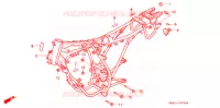 CADRE pour Honda NS 50 F TYPE II de 1989