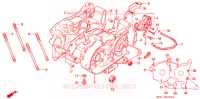 CARTER MOTEUR   POMPE A HUILE pour Honda NS 50 F TYPE II de 1989
