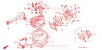 CYLINDRE   CULASSE pour Honda NS 50 F TYPE II de 1989