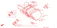 FILTRE A AIR pour Honda NS 50 F TYPE II de 1989