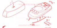 SELLE pour Honda GIORNO 50 SPECIAL de 1997