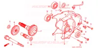 BOITE DE VITESSES pour Honda GIORNO 50 DELUXE SPRING COLLECTION de 1999