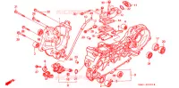 CARTER MOTEUR   POMPE A HUILE pour Honda GIORNO 50 DELUXE SPRING COLLECTION de 1999