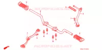 PEDALE   KICK pour Honda PRESS CUB 50 DELUXE de 1996