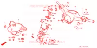 GUIDON pour Honda PRESS CUB 50 STANDARD de 1995