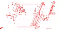 FOURCHE pour Honda LITTLE CUB 50 de 2001