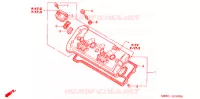 COUVRE CULASSE pour Honda CBR 600 F4 de 2001