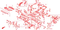 CADRE pour Honda CBR 600 ROSSI de 2002