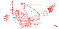 CARTER MOTEUR DROIT (CRF1000A/A2/AL/AL2) pour Honda AFRICA TWIN 1000 TRICOLOR de 2019