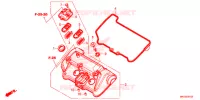 COUVRE CULASSE pour Honda AFRICA TWIN 1000 TRICOLOR de 2019