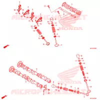 ARBRE A CAMES   SOUPAPE pour Honda AFRICA TWIN 1000 TRICOLOR de 2019