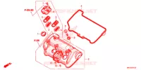 COUVRE CULASSE pour Honda AFRICA TWIN 1000 TRICOLOR de 2019