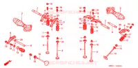 ARBRE A CAMES   SOUPAPE pour Honda SHADOW 400 With speed warning light de 1997