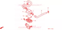 FILTRE A AIR SECONDAIRE pour Honda SHADOW 400 With speed warning light de 1997