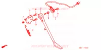 BEQUILLE LATERALE pour Honda SHADOW 400 de 1999