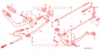 PEDALE (NV400C4 C8) pour Honda SHADOW 400 de 2006