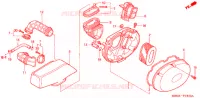 FILTRE A AIR pour Honda SHADOW 400 de 2007