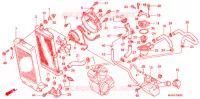 RADIATEUR pour Honda SHADOW 400 de 2007