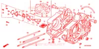 CARTER MOTEUR   POMPE A HUILE pour Honda CHALY 50 de 1988