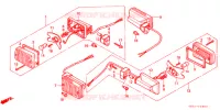CLIGNOTANT pour Honda CHALY 50 de 1988
