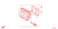 CYLINDRE pour Honda SUPER CUB 50 PRO -XJ- de 2014