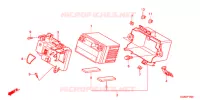 BATTERIE pour Honda SUPER CUB 50 POST OFFICE, RED, with basket and heated handled de 2012