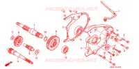 BOITE DE VITESSES pour Honda FUSION 250 de 1986