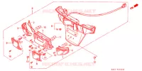 FEU ARRIERE pour Honda FUSION 250 de 1986