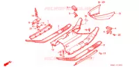 PLANCHER pour Honda FUSION 250 de 1986