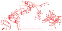 RADIATEUR pour Honda FUSION 250 de 1986