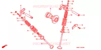 ARBRE A CAMES   SOUPAPE pour Honda XLR 200 R Without speed warning light de 1993