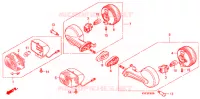 CLIGNOTANT pour Honda SUPER CUB 110 PRO de 2009