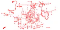 CULASSE pour Honda SUPER CUB 110 PRO de 2009