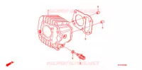 CYLINDRE pour Honda SUPER CUB 110 PRO de 2009
