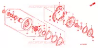 EMBRAYAGE UNIDIRECTIONNEL pour Honda SUPER CUB 110 PRO de 2009
