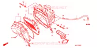 FILTRE A AIR pour Honda SUPER CUB 110 PRO de 2009