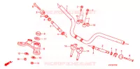 GUIDON   TE DE FOURCHE pour Honda SUPER CUB 110 PRO de 2009