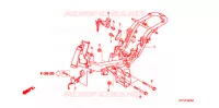 CADRE pour Honda SUPER CUB 110 MD de 2010