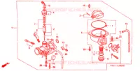 CARBURATEUR pour Honda SUPER CUB 70 DELUXE de 1992