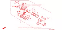 ETRIER DE FREIN ARRIERE pour Honda NSR 250 SP 9 de 1990