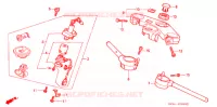 GUIDON   TE DE FOURCHE pour Honda NSR 250 SP 9 de 1990