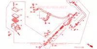 MAITRE CYLINDRE DE FREIN ARRIERE pour Honda NSR 250 SP 9 de 1990